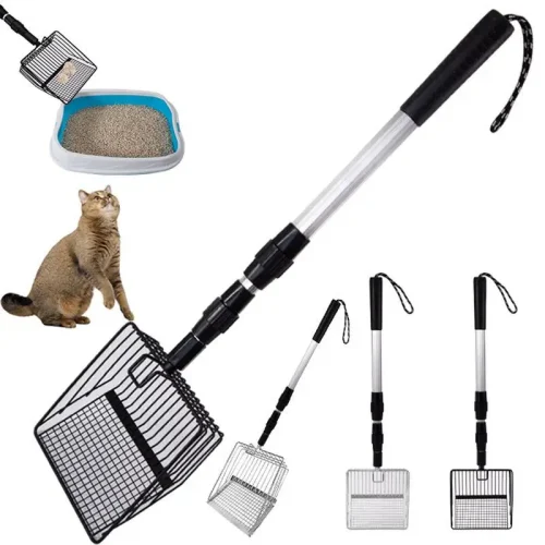 Chicken Coop Rake Retractable Cat Litter Scoop